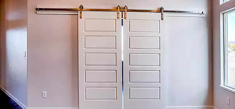 Glass Barn Door with Installation Hardware Kit Russellville
